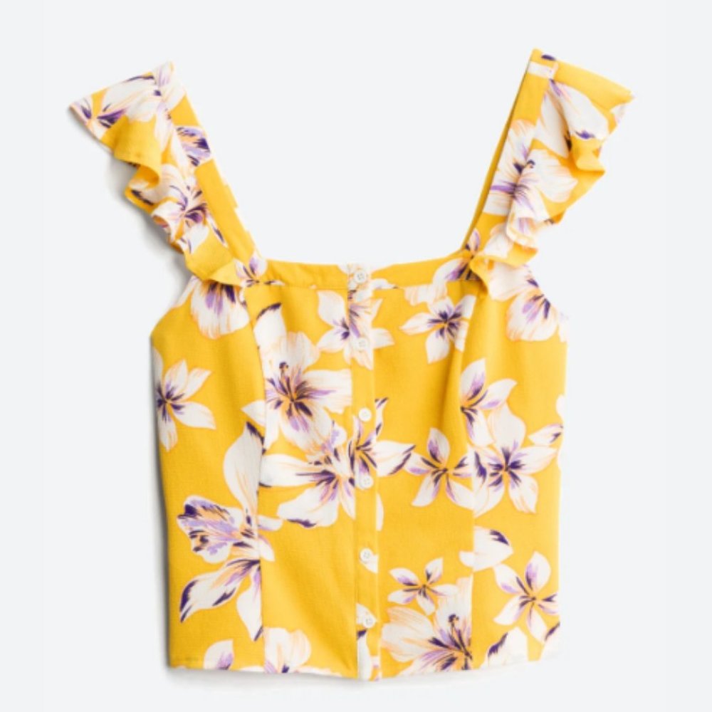 Lorna Texture Ruffle Sleeve Top